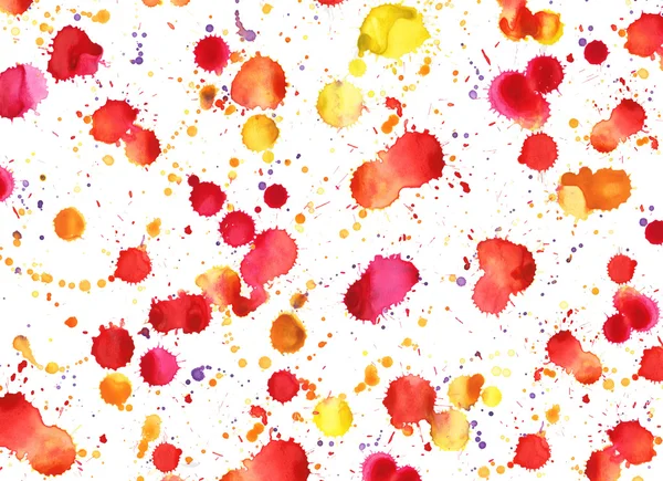 Abstract background with textured blots. Spoils of paint. Watercolor texture. Funny and elegant background for your design — 图库照片