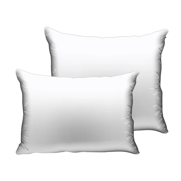 White pillow, background — Stock Vector