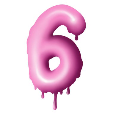 Harflere, alfabeye pembe boya damlıyor.