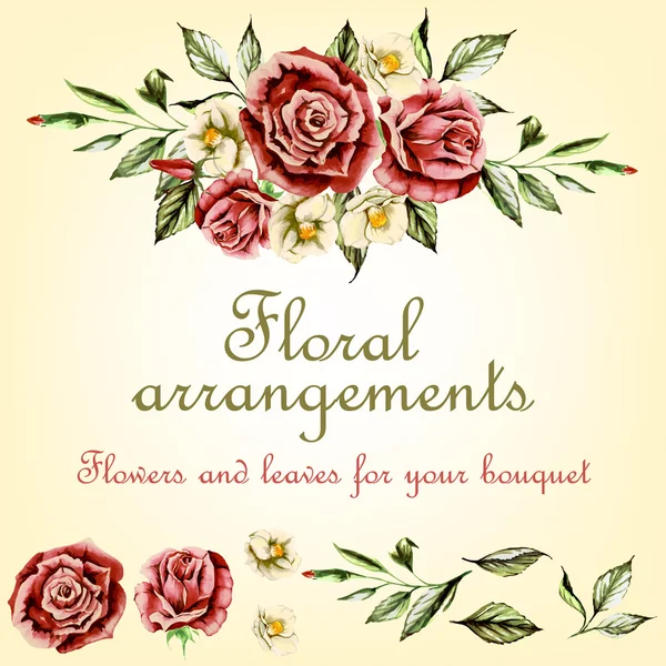 Çiçekli tebrik kartı