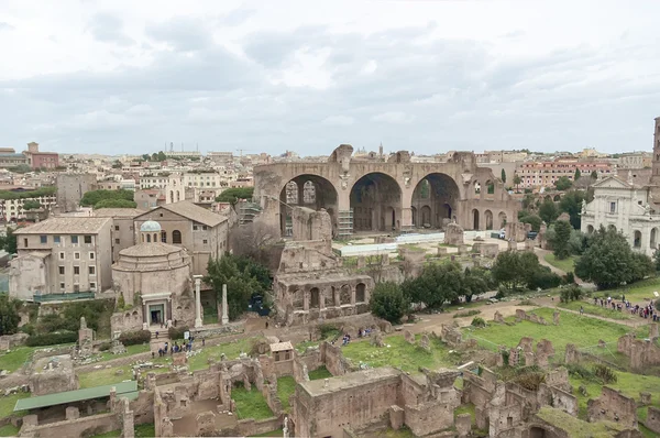 Fórum imperial roma palatino — Fotografia de Stock