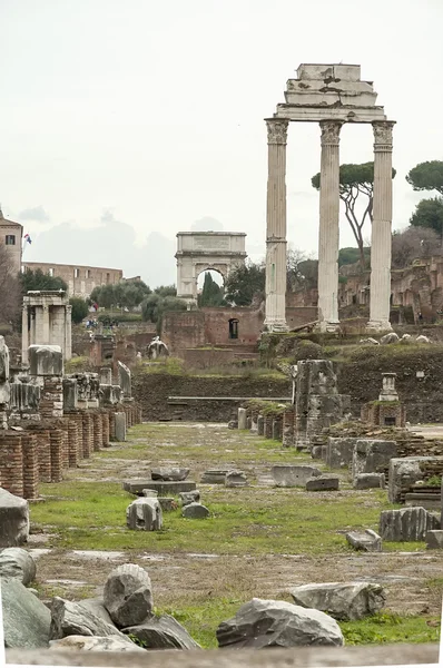 Fórum imperial roma palatino — Fotografia de Stock