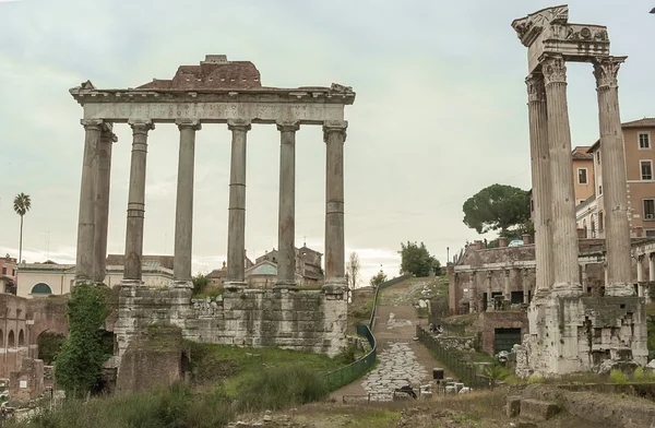 Fórum imperial roma palatino — Fotografia de Stock