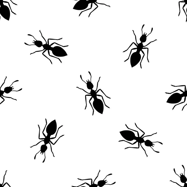 Ants background patter — Stock Vector