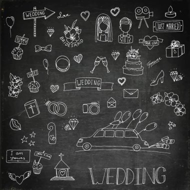 Düğün set simgesi