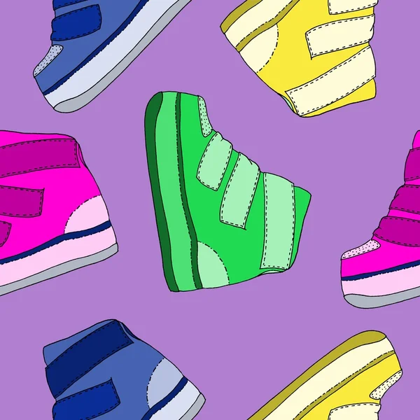 Sport shoe illustration — Stock vektor