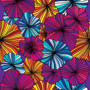 Vectorized çiçek kümesi