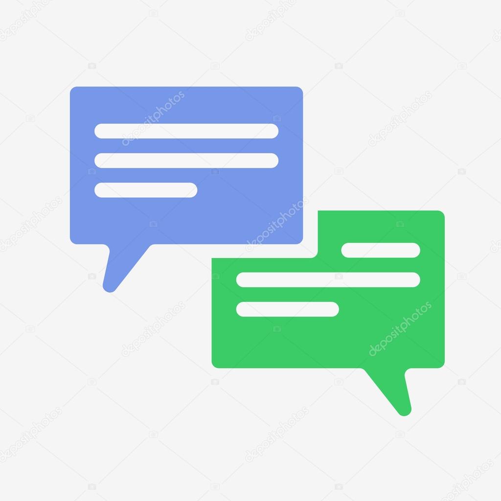 Message or chat icons