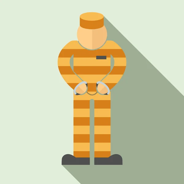 囚犯用球链图标 — 图库矢量图片