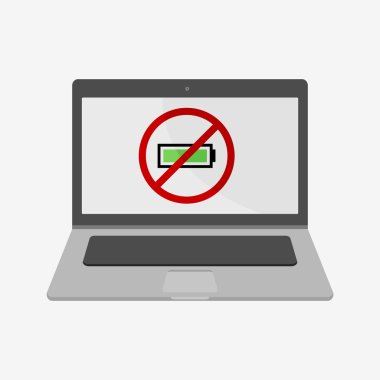 Dizüstü illüstrasyon simge