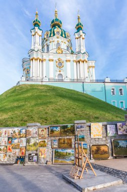 Kiev, Ukrayna 'daki St. Andrew Kilisesi