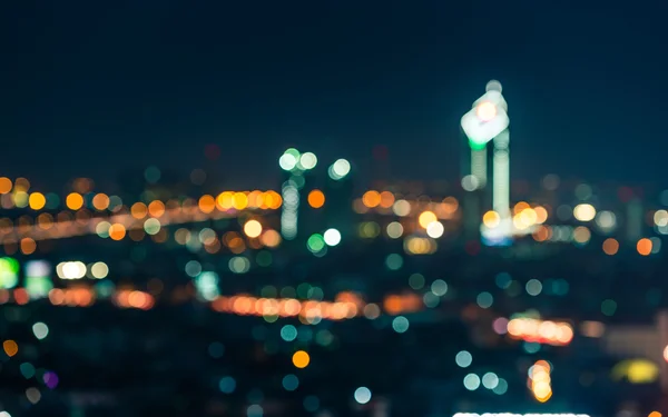 Bokeh building in Thailand — Stock Photo, Image