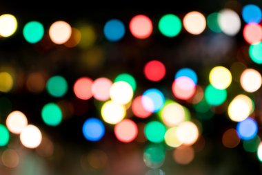 Soyut ışık bokeh arkaplanı