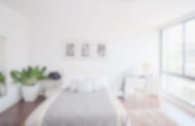 modern yatak odası iç arka plan bulanıklık bulanıklık