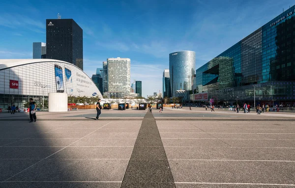 Skyscrapers in business district of La Defence.Paris — Stock Photo, Image