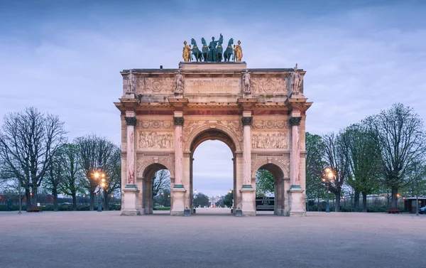 Az Arc de Triomphe du Carrousel — Stock Fotó