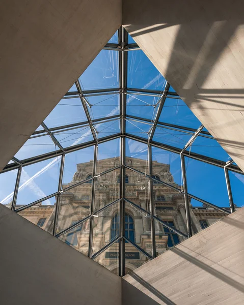 Pavilion Rishelieu in Louvre Museum — Stock Photo, Image