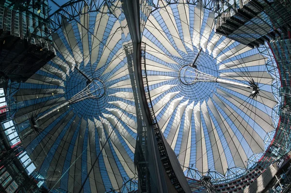 Roof dome of Sony Center in Berlin — Stock Photo, Image