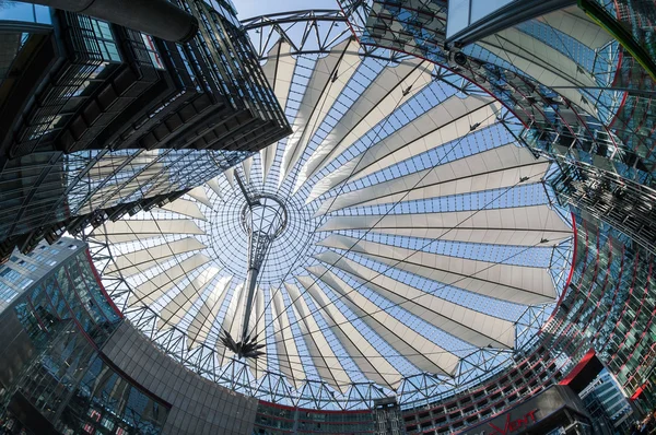 Cúpula del tejado de Sony Center en Berlín — Foto de Stock