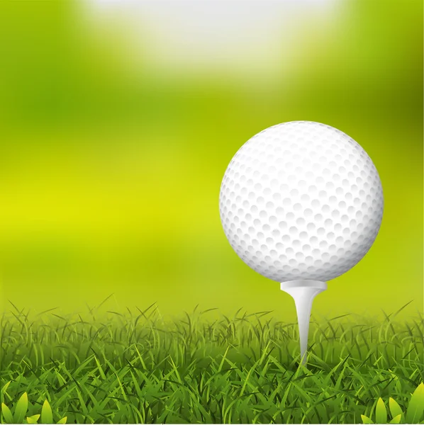 Golfa wektor koncepcja Golf turnieju World — Wektor stockowy