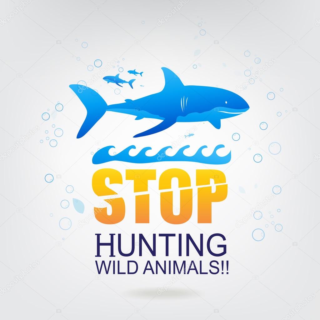 Save the world stop hunting animals. Stock Vector Image by ©Space-Vector #96349126 Save the world stop hunting animals. Stock Vector Image by ©Space-Vector #96349126