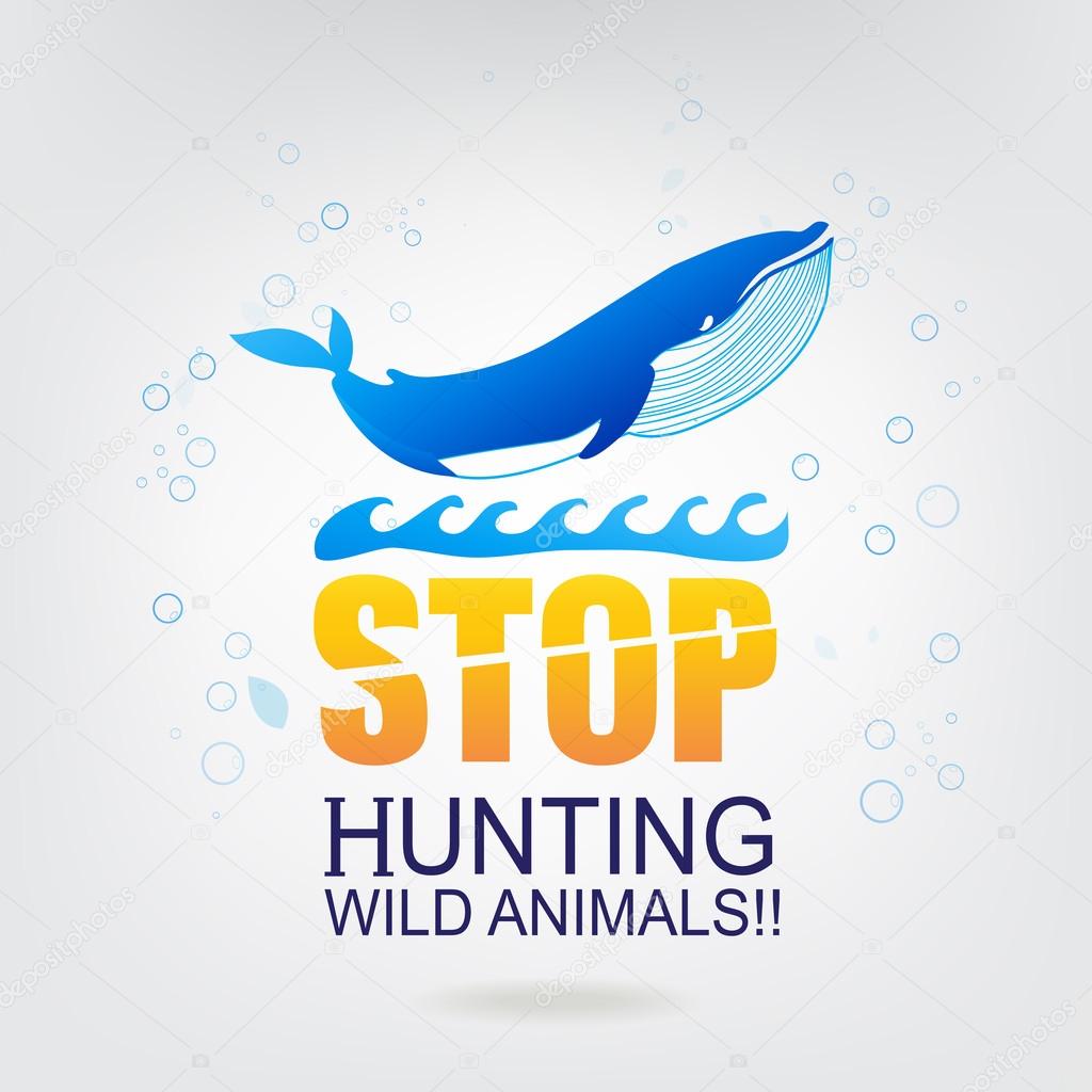 Save the world stop hunting animals. Stock Vector Image by ©Space-Vector #96349170 Save the world stop hunting animals. Stock Vector Image by ©Space-Vector #96349170