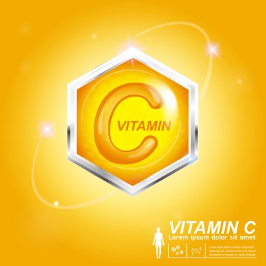 Vitamini beslenme simgesi etiket kavramı