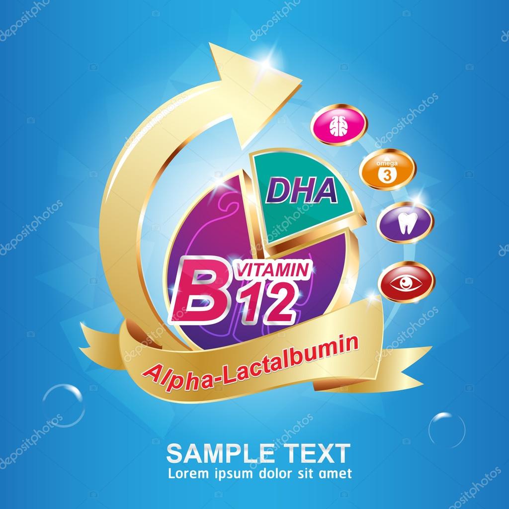 Kids Calcium Omega 3 Vitamin Concept Stock Vector Image by ©Space