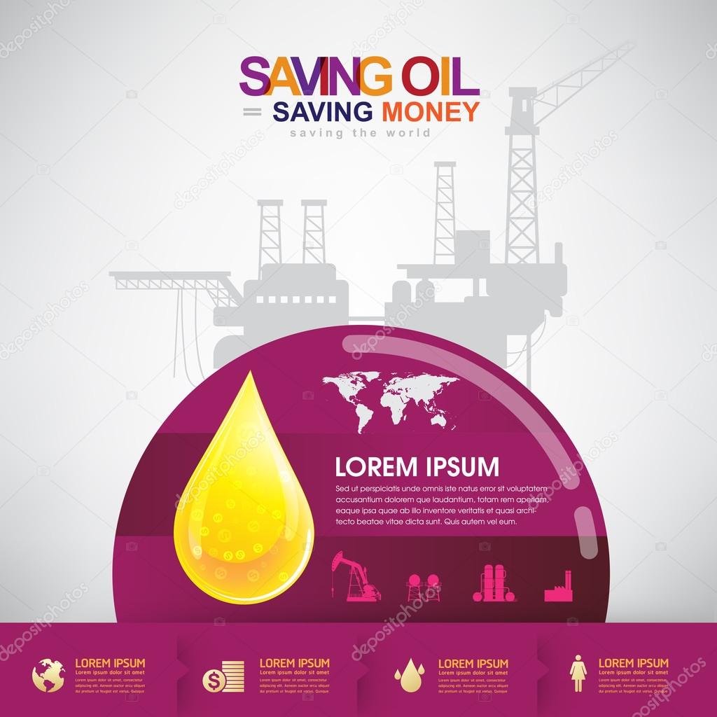 Saving oil saving money