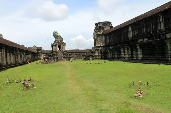Antik Angkor Wat Tapınağı Kamboçya'da