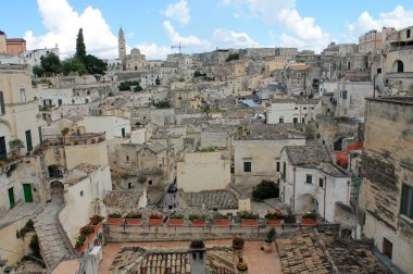 Matera antik kenti, Italya.