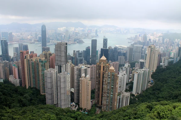 Kína, Hong Kong. Victoria Peak Jogdíjmentes Stock Képek