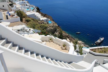 Santorini. Adası Yunanistan