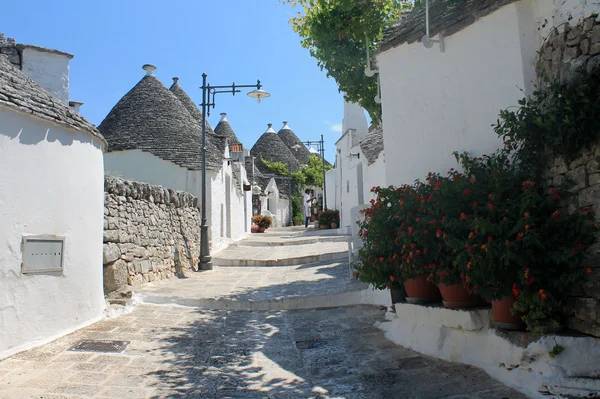 İtalya Alberobello. Trulli evleri