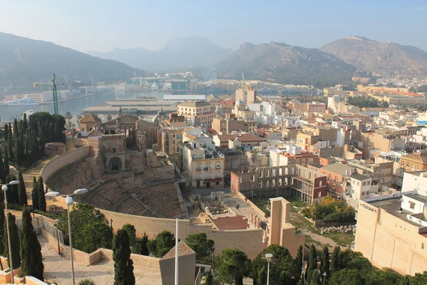 İspanya. Cartagena amfi tiyatro