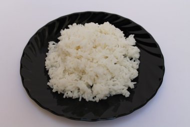 Beyaz. Basmati pirinç