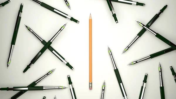 Liderleri aynı bir kalabalıktan ayıran