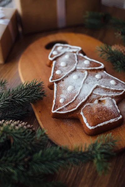 Duże pieczone choinki — Zdjęcie stockowe