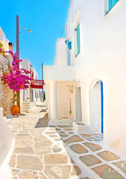 Piccola strada in Grecia — Foto Stock