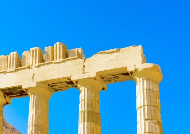 Parthenon Tapınağı ayrıntılarını