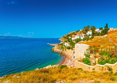 Hydra adasında Kamini bağlantı noktası