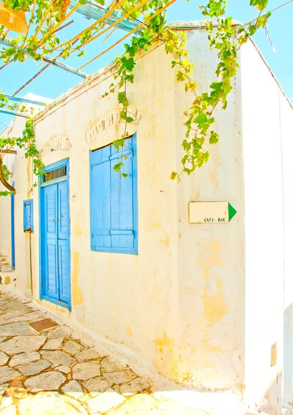 Gamla traditionella hus i Grekland — Stockfoto