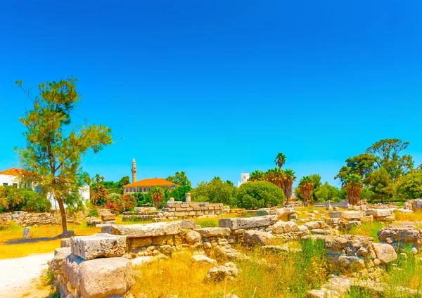 Kos Adası Ancient Agora — Stok fotoğraf