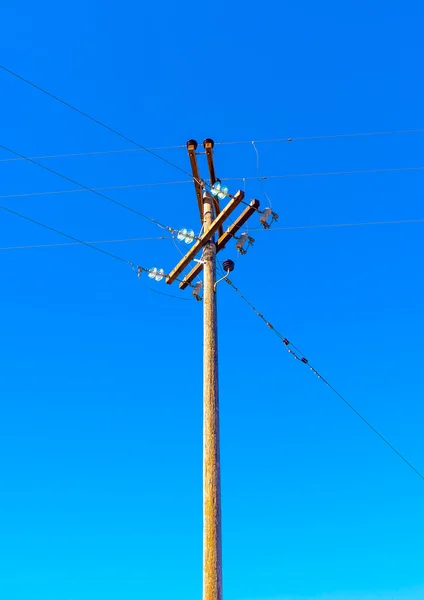 Középfeszültségű elektromos hálózatban — Stock Fotó