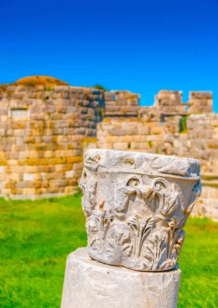 Antik kale Harabeleri — Stok fotoğraf
