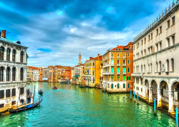 Main Canal at Venice Stock Image