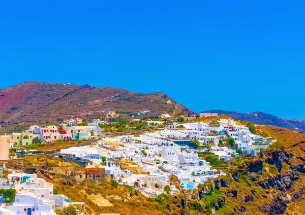 Beautiful white houses — Stock Photo, Image