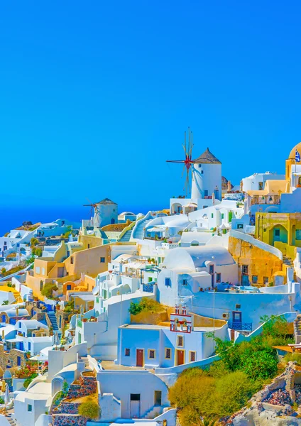 Bellissimo villaggio di Santorini Isola — Foto Stock