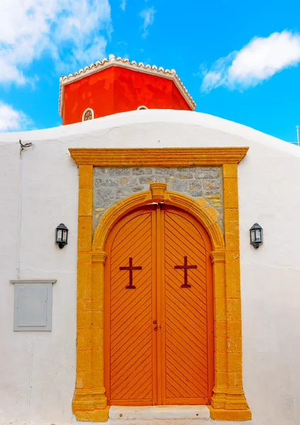 教会からの木製のドア — ストック写真