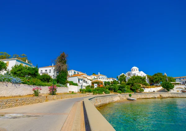 View of the main town of Spetses — Stock Photo, Image